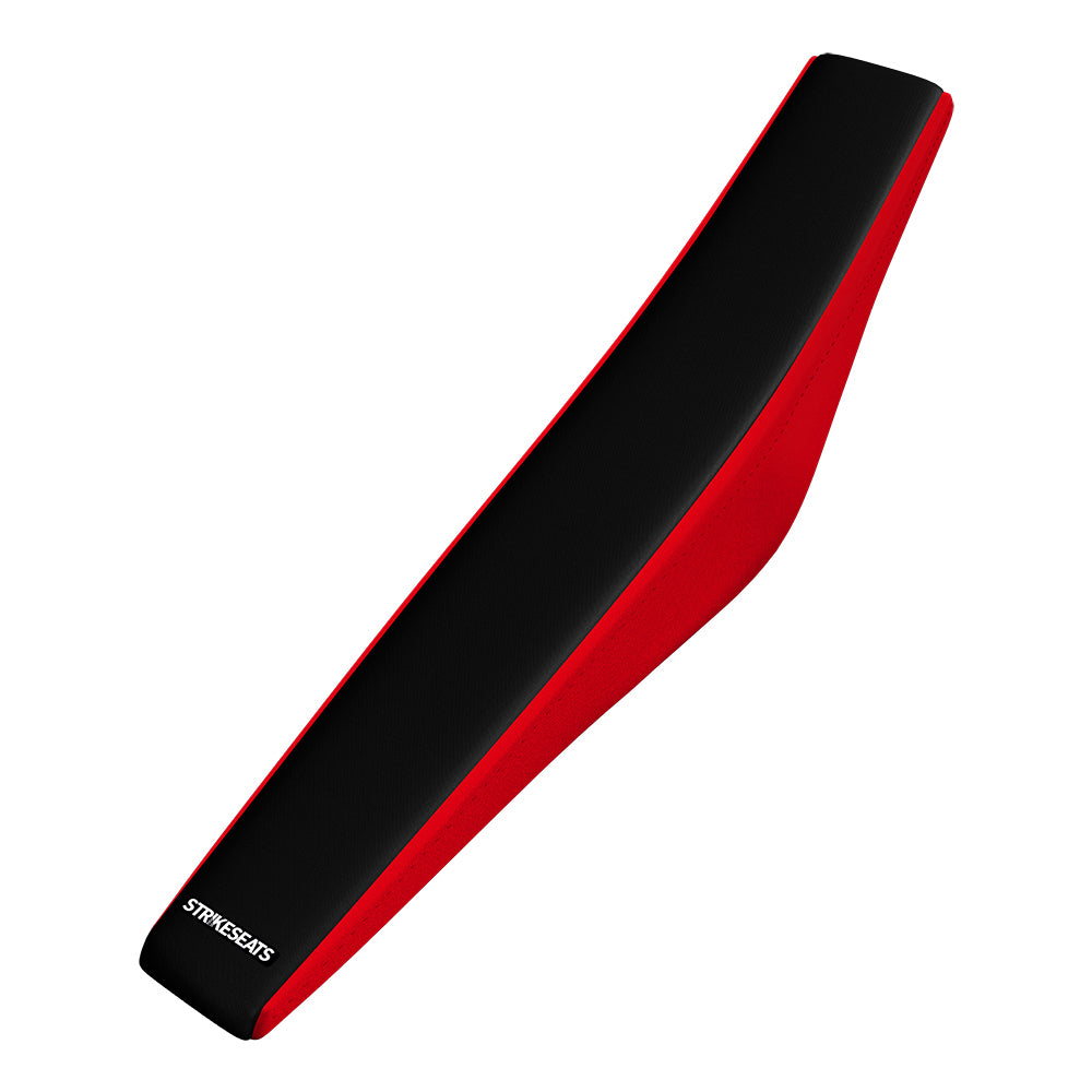 Funda de asiento con agarre negro/rojo para Honda CR125 00-07/CR250 00-07