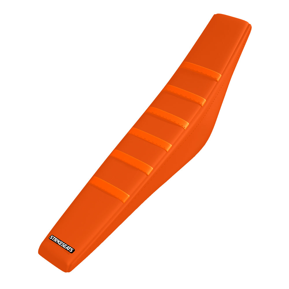KTM 50SX 2024 ORANGE/ORANGE/ORANGE Gripper Ribbed Seat Cover