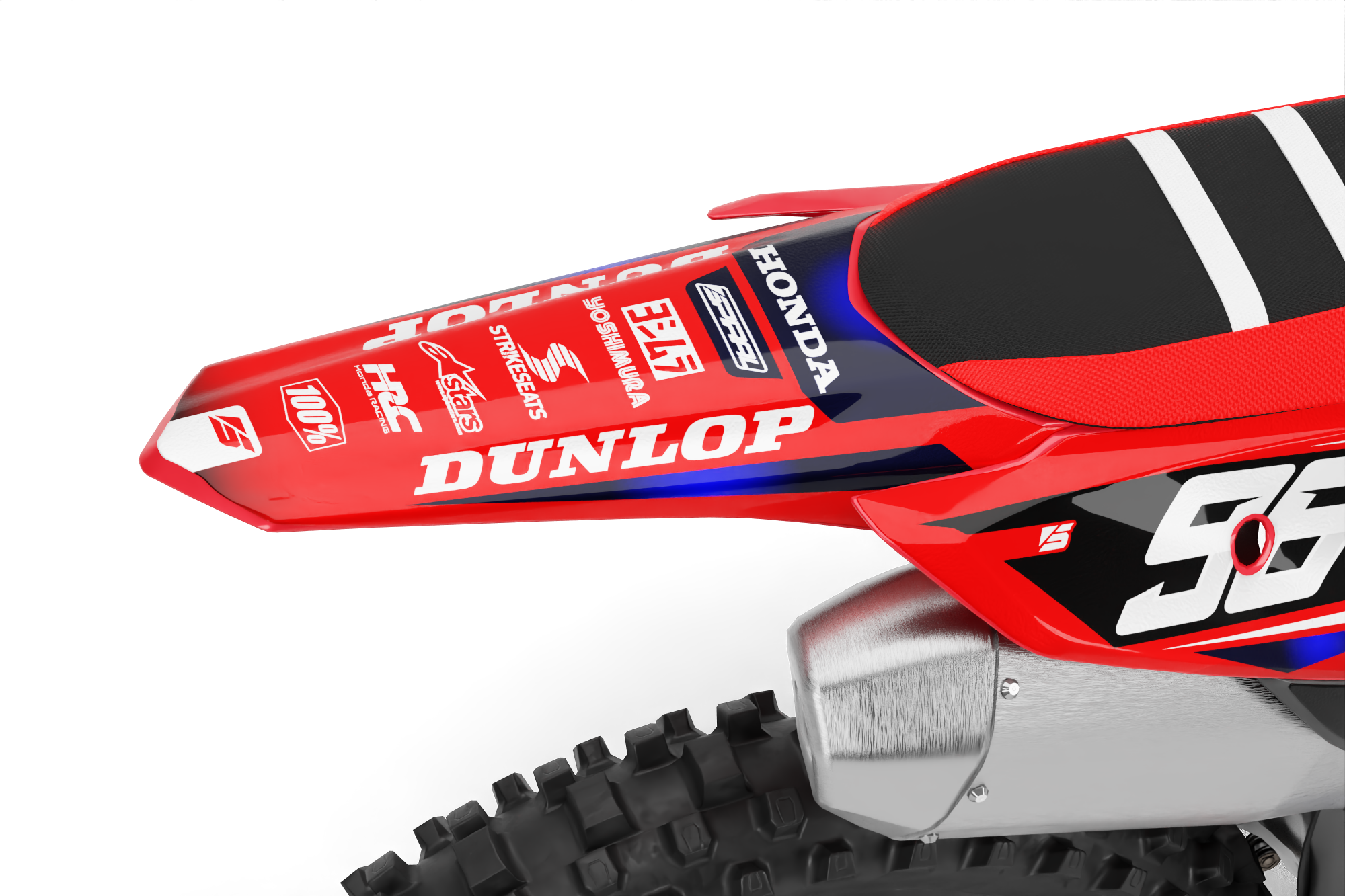 Honda // Racer Red Blue (All Bikes)