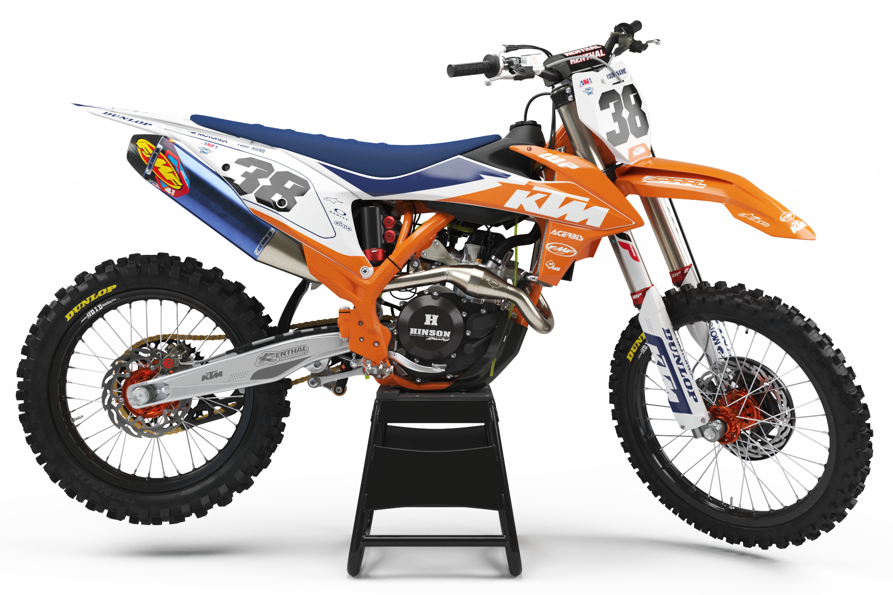KTM // EDGE ORANGE (Tous les vélos)