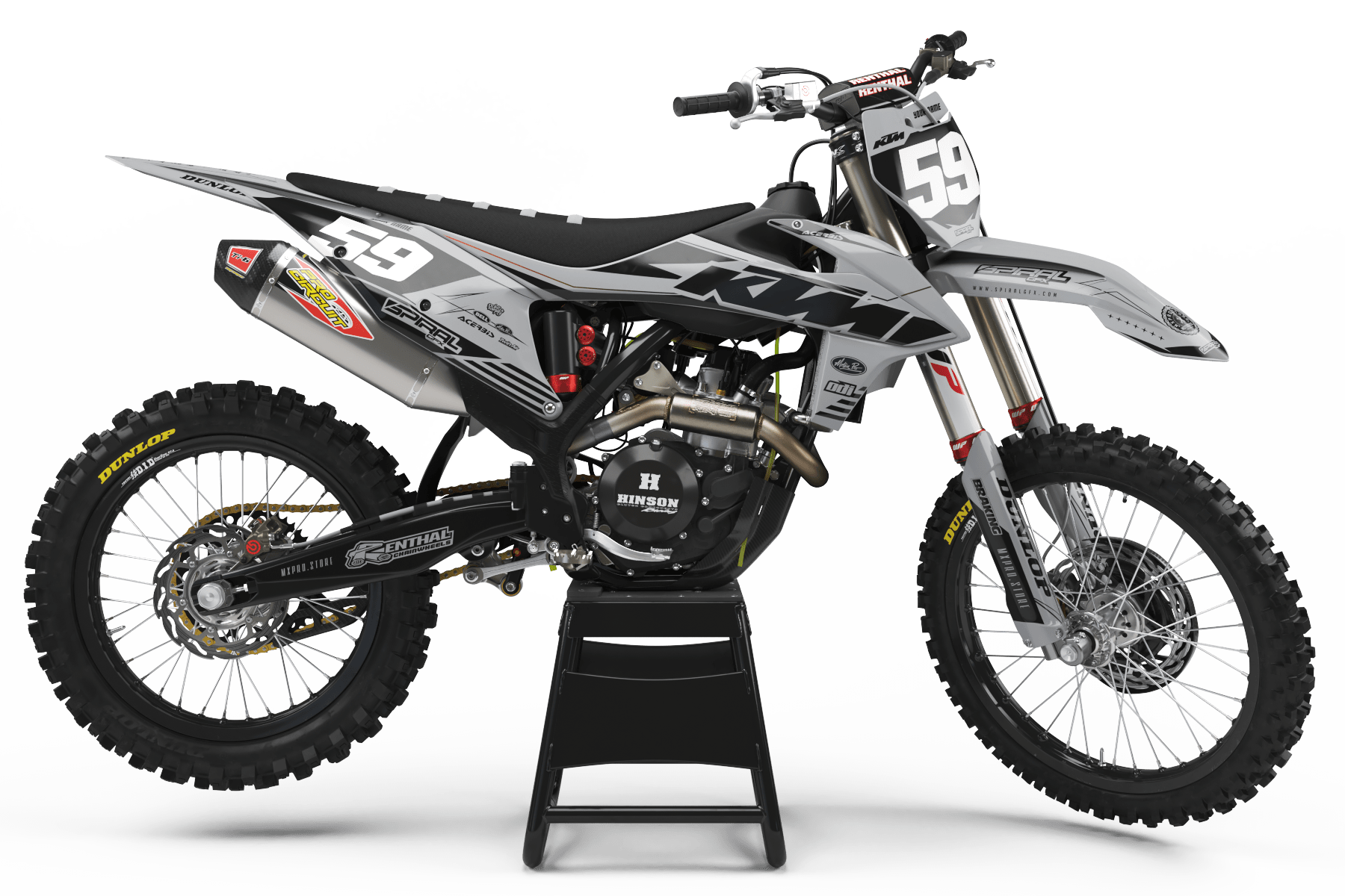 KTM // Gris occultant