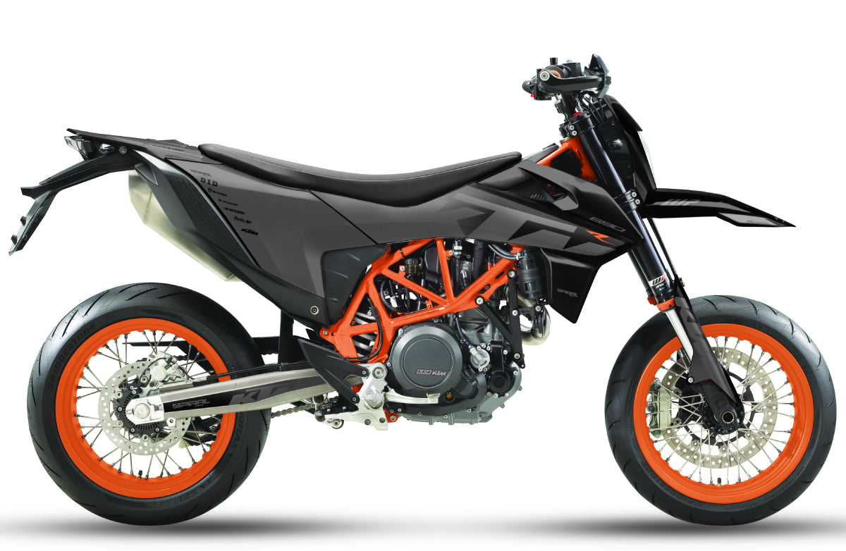 KTM // 690 DUKE // Gris Noir