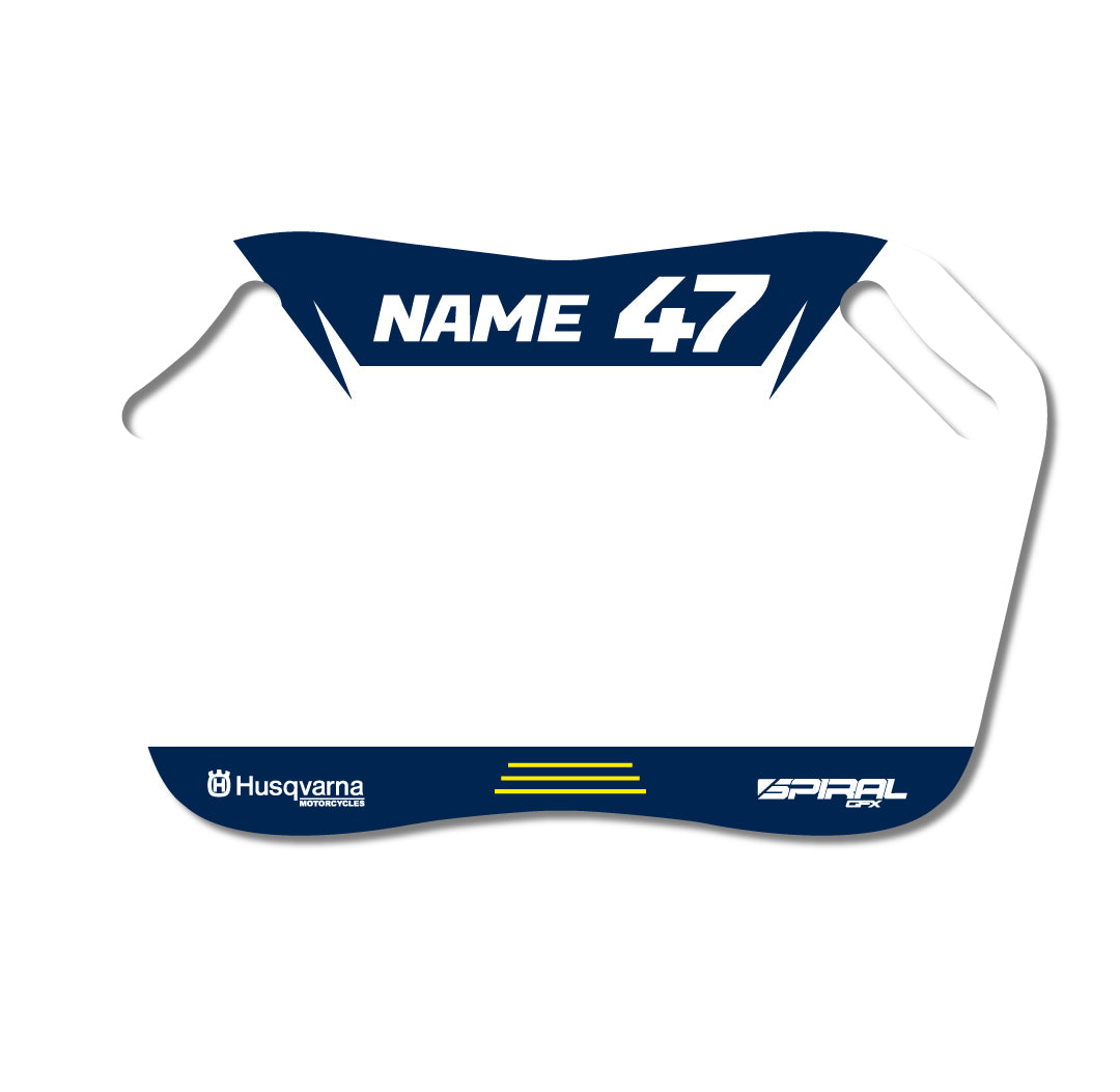 Husqvarna Pitboard // Blue Yellow