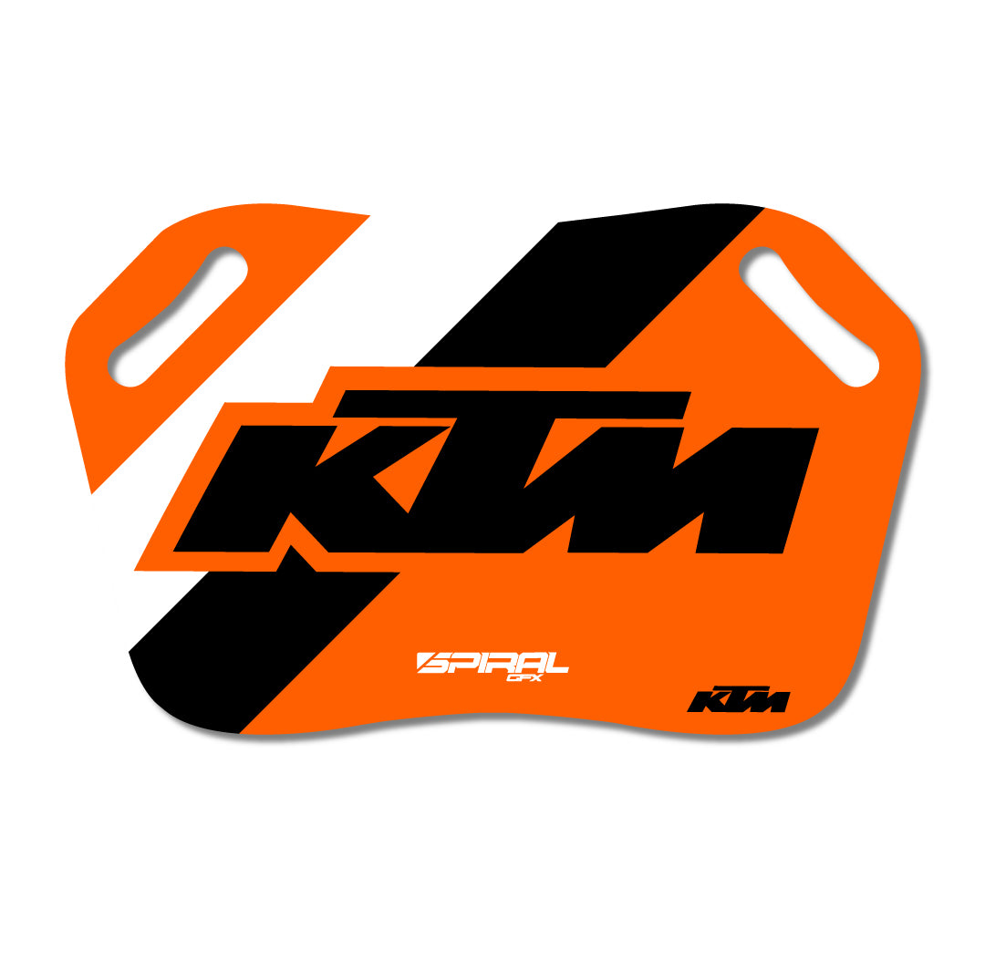 Panneau de protection KTM // Noir Orange
