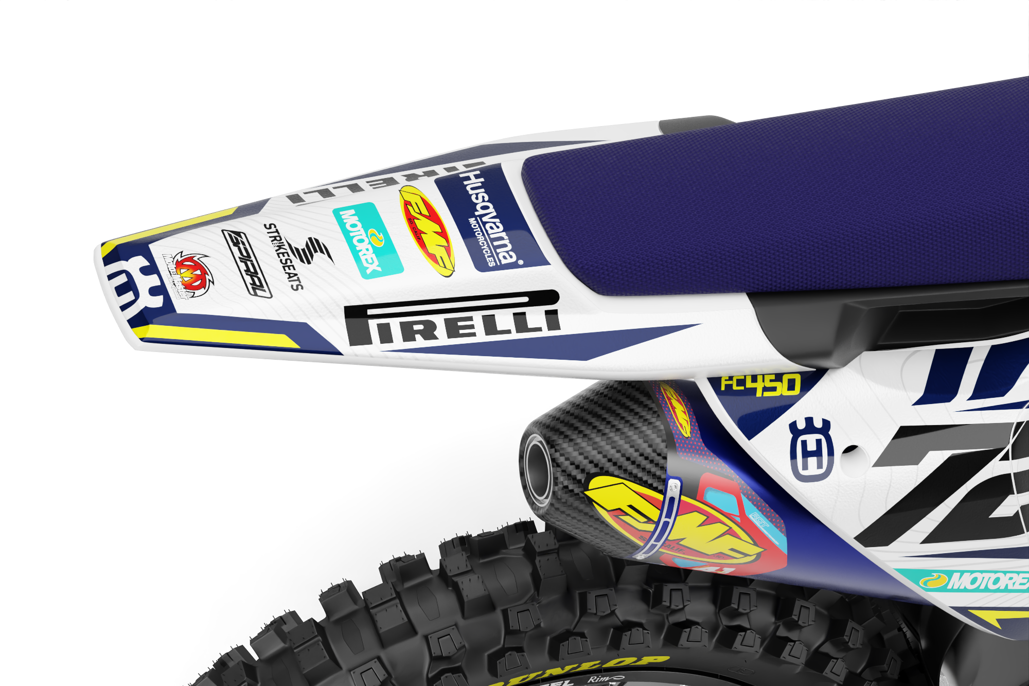 Husqvarna // Beast Blue Yellow (All Bikes)