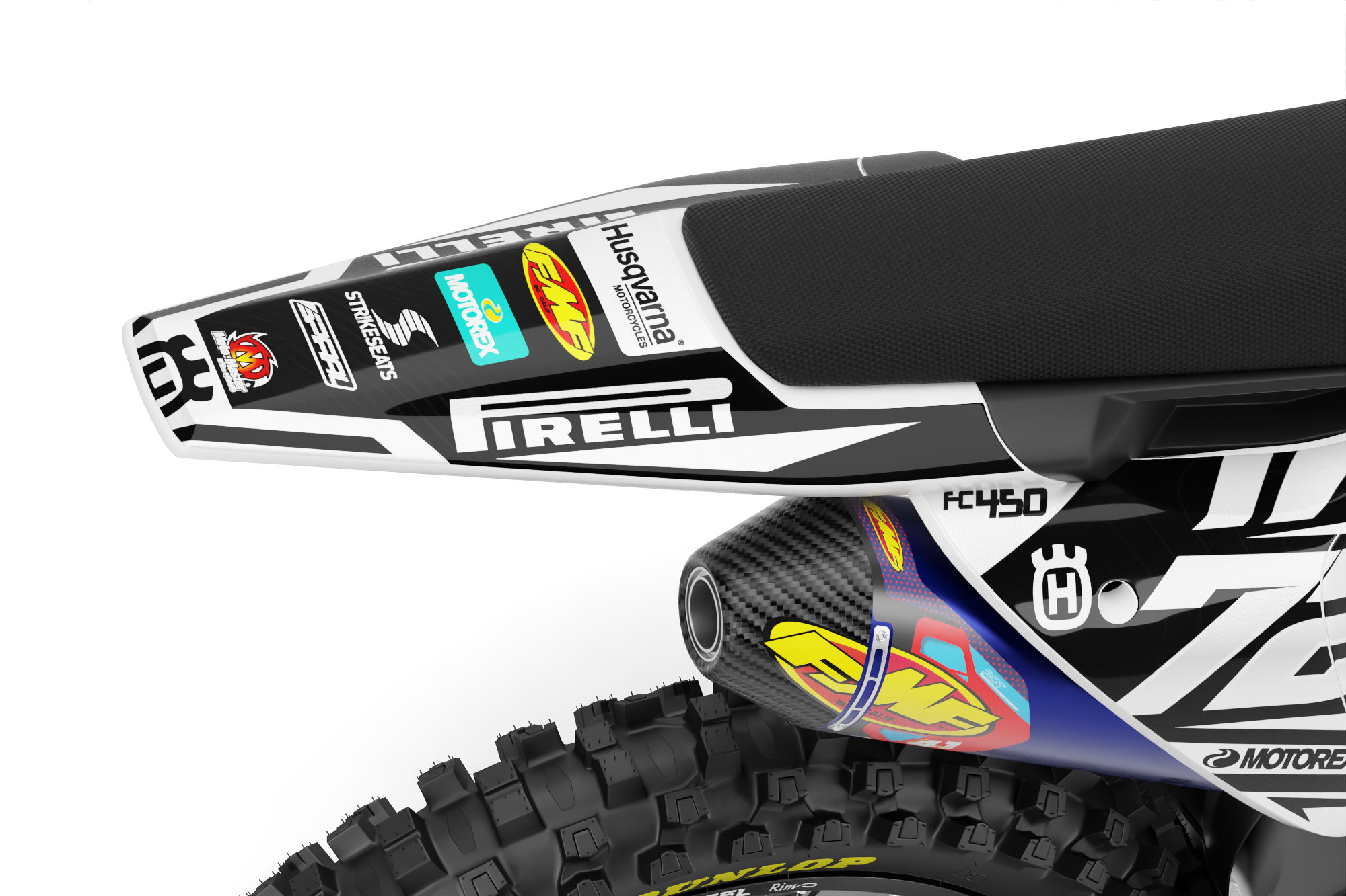 Husqvarna // Beast Black White (All Bikes)