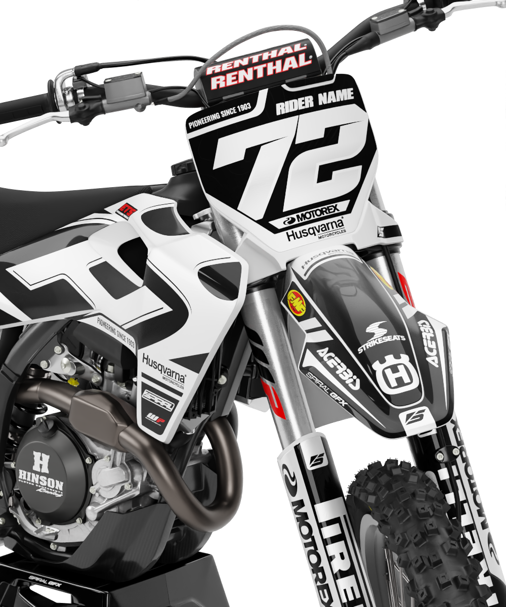 Husqvarna // Beast Black White (All Bikes)