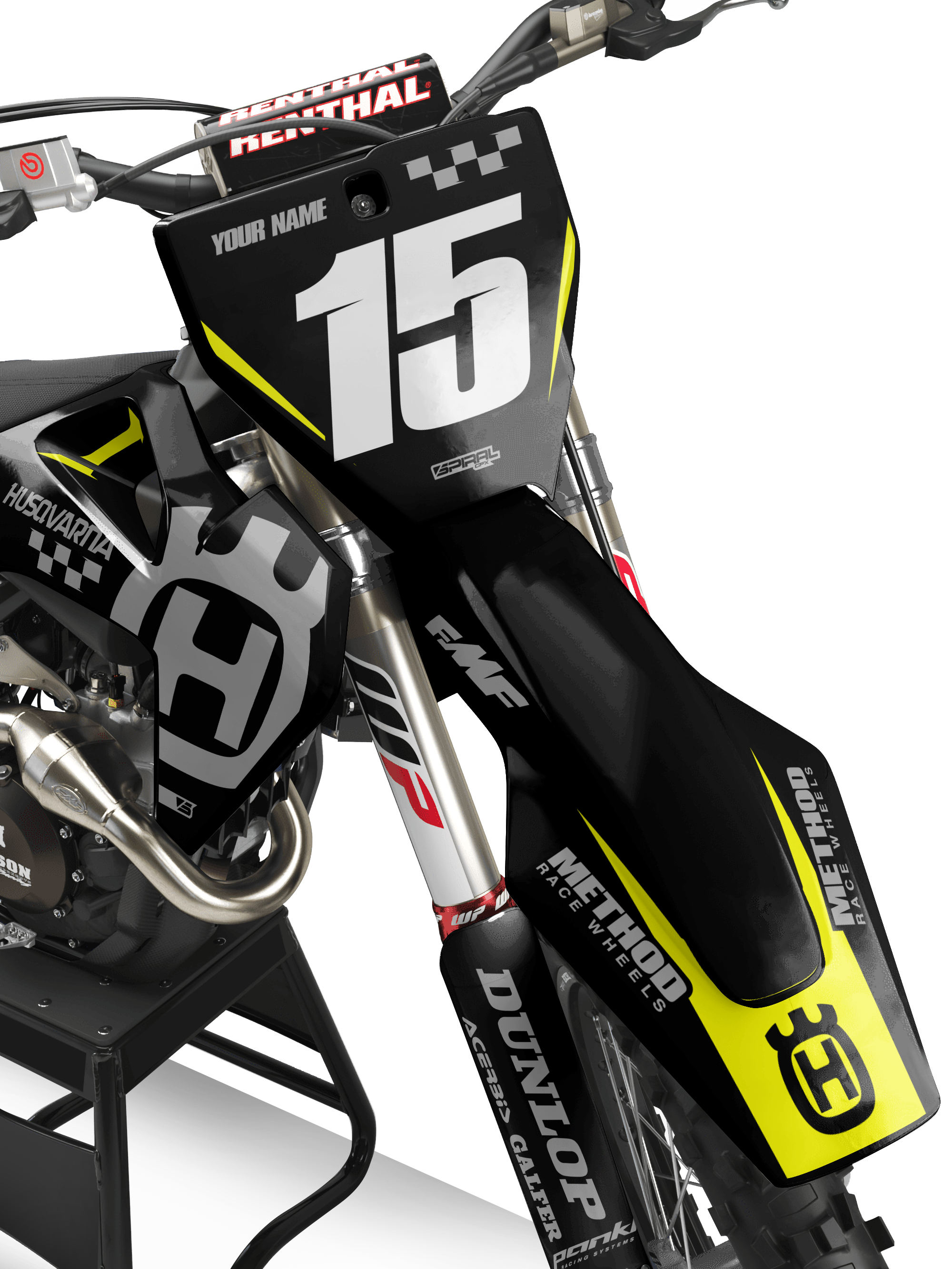 Husqvarna // Base Noir (Tous les vélos)