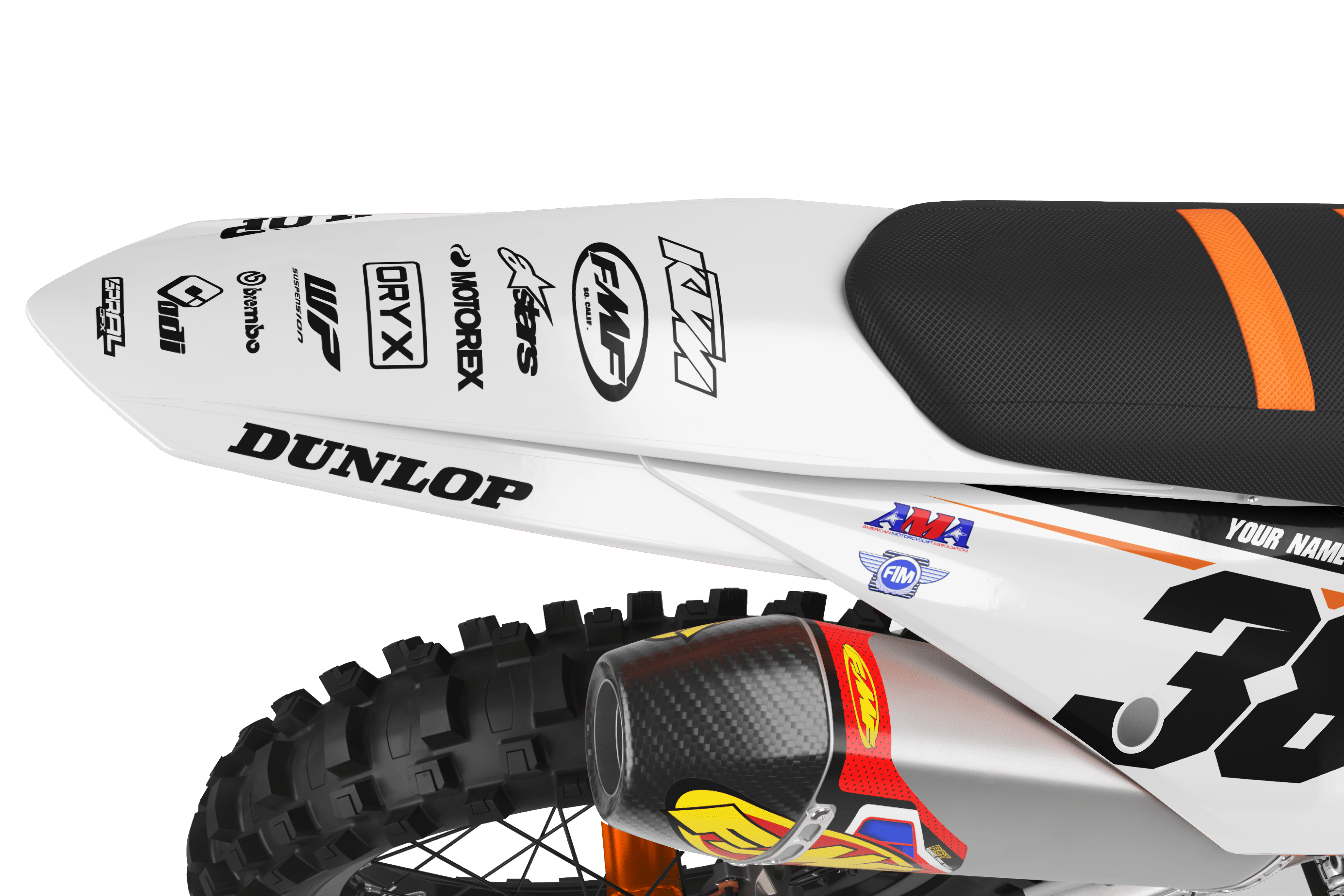 KTM // REBEL WHITE (Tous les vélos)
