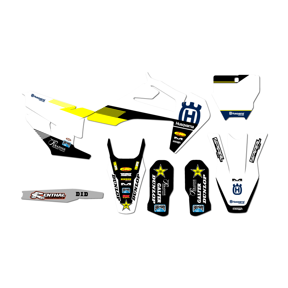 Husqvarna // Factory OTS Motocross Graphics Kit by SpiralGFX