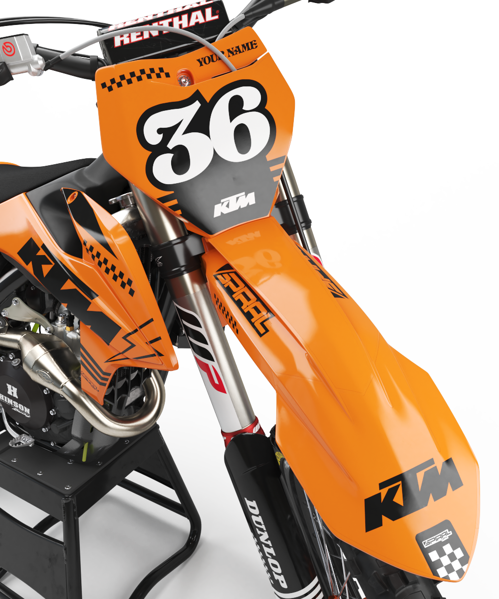 KTM // Retro Orange