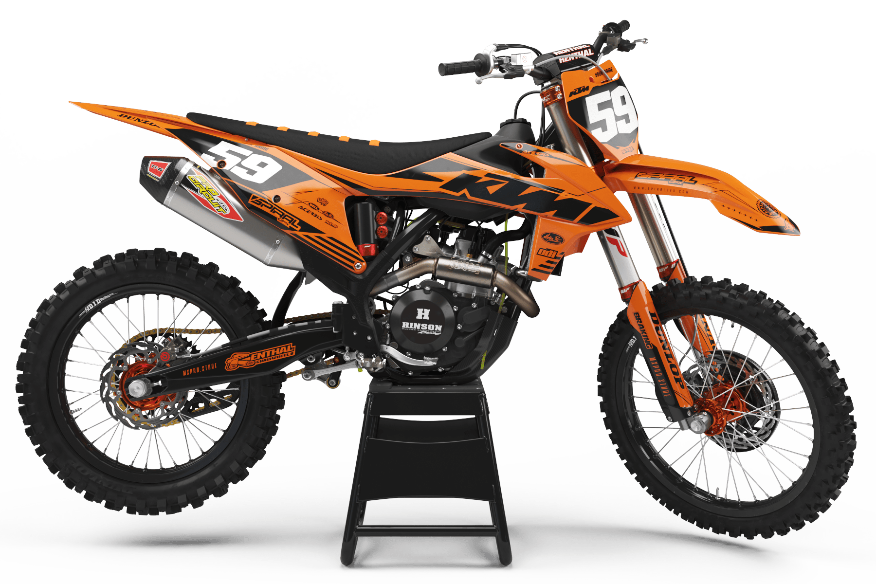 KTM // Orange Blackout (All Bikes)