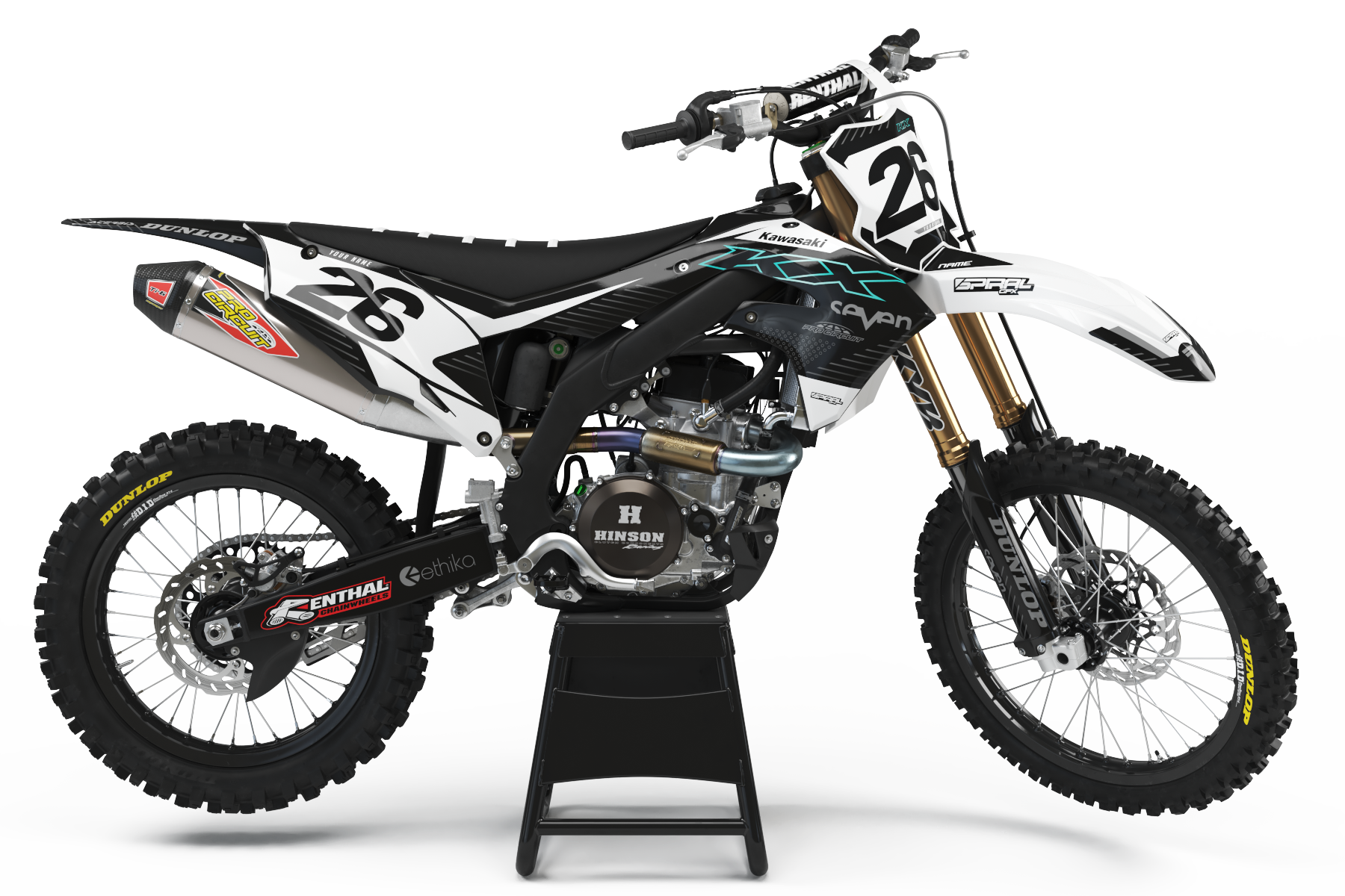 Kawasaki // Qualify White (Tous les vélos)