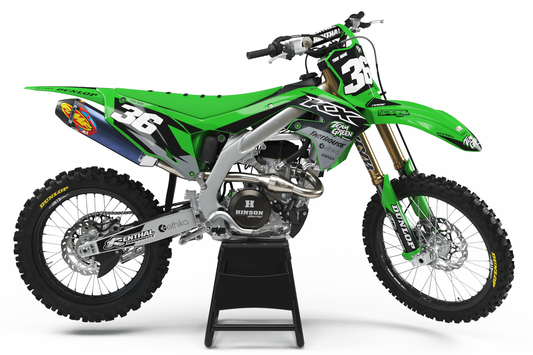 Kawasaki // Racer Green