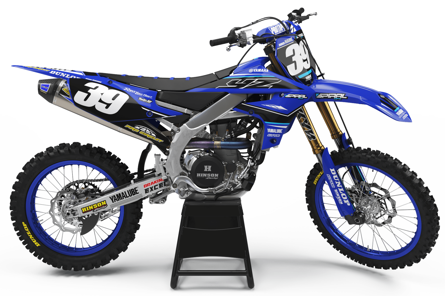 Yamaha // Colt Motocross Graphics Kit by SpiralGFX